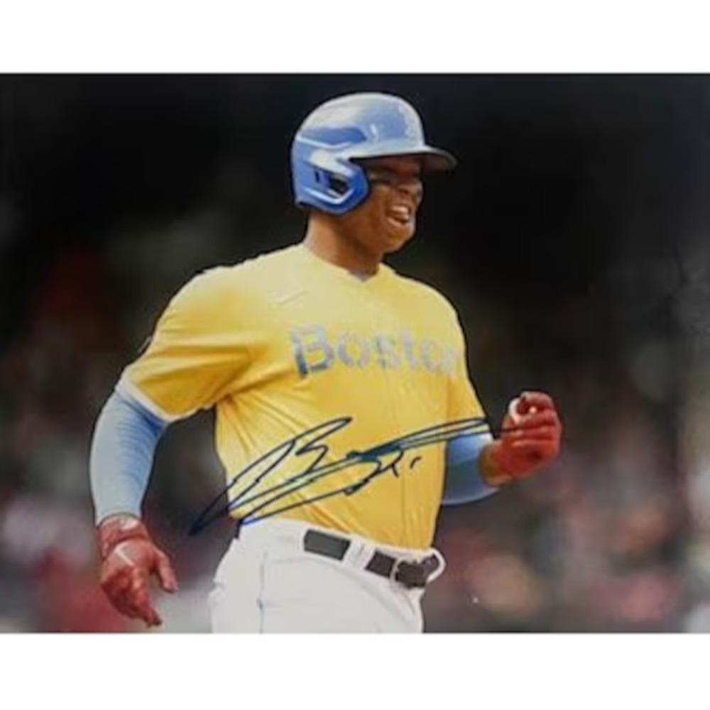 Rafael Devers Boston Red Sox Signed 8x10 Photo COA - 12